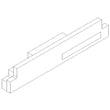 Dishwasher Door Insulation for KitchenAid KDTE204KBS1 - Part W11573700