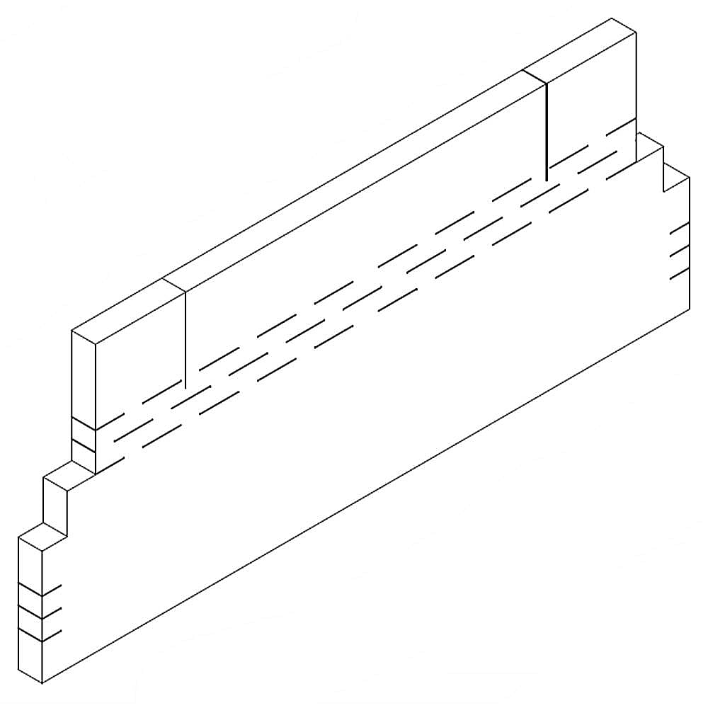 Part #w11573704, Dishwasher Door Insulation (Replaces W11038694) / 23.00 x 9.25 x 2.25