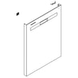 Mv-frnt Pnl for Whirlpool WDP540HAMB4 - Part W11613483