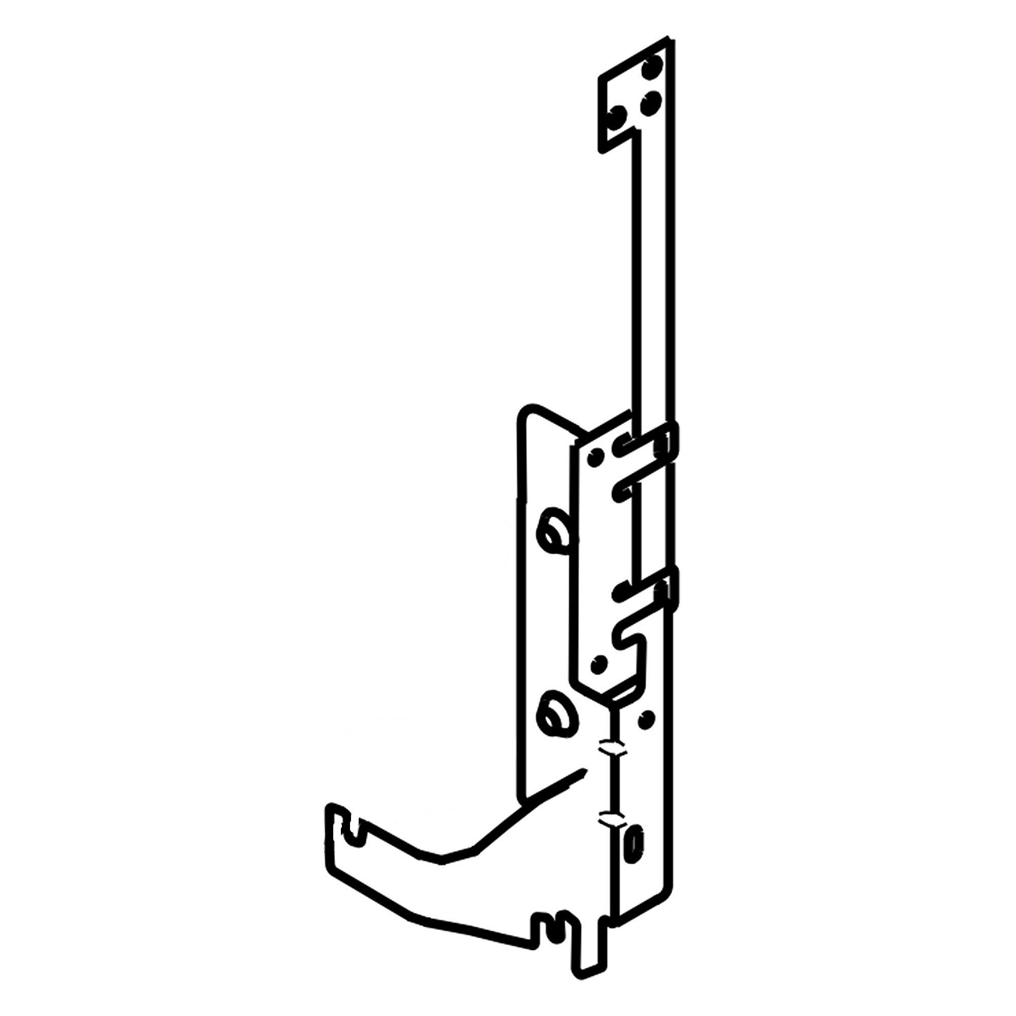 Part #w11613573, Dishwasher Door Hinge, Left (Replaces W11504622) / 23.00 x 9.25 x 2.25