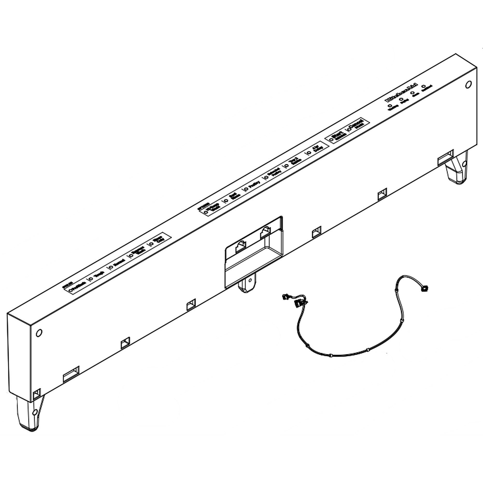 Photo of Part #w11672210, Console Assy from Repair Parts Direct