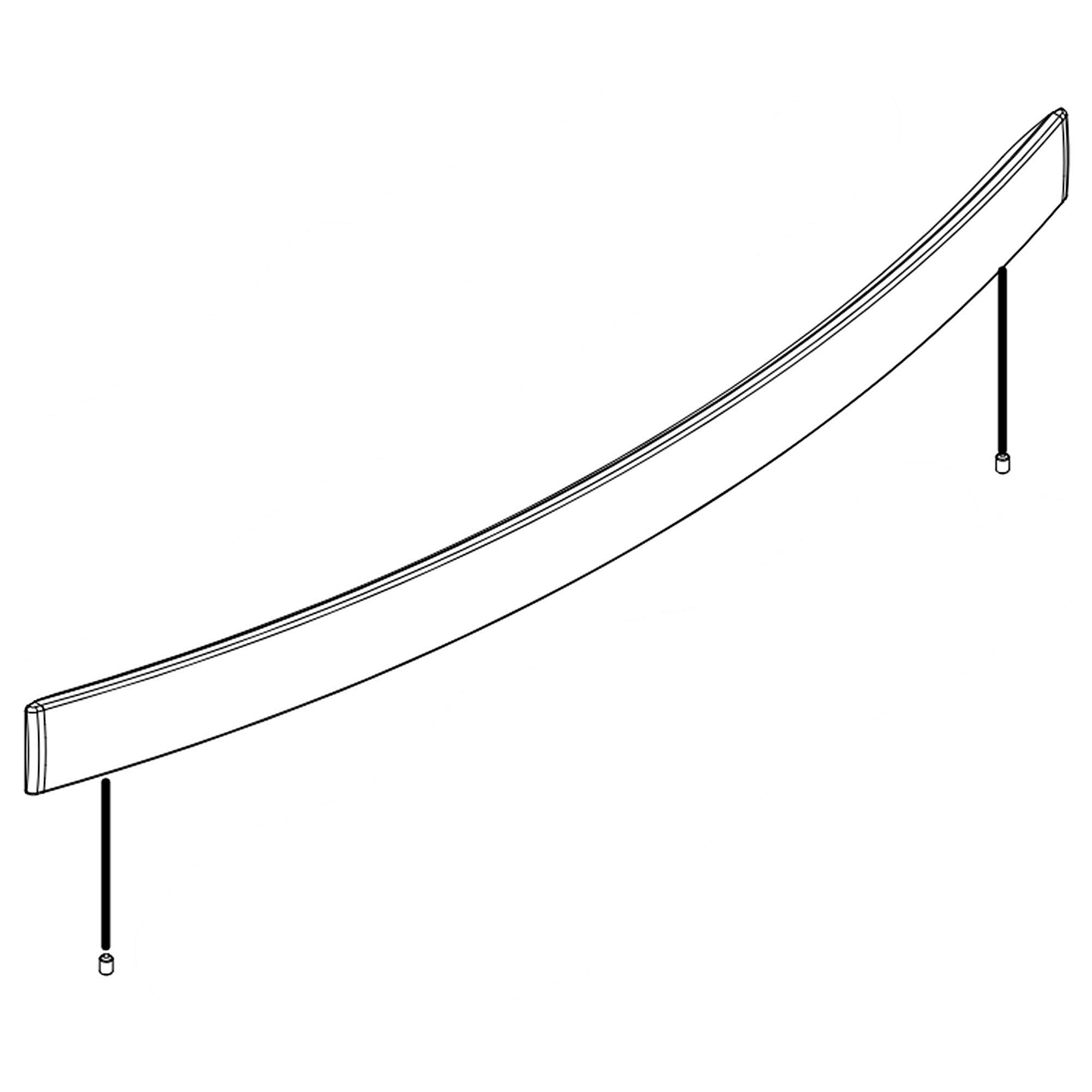 Part #w11685315, Dishwasher Door Handle