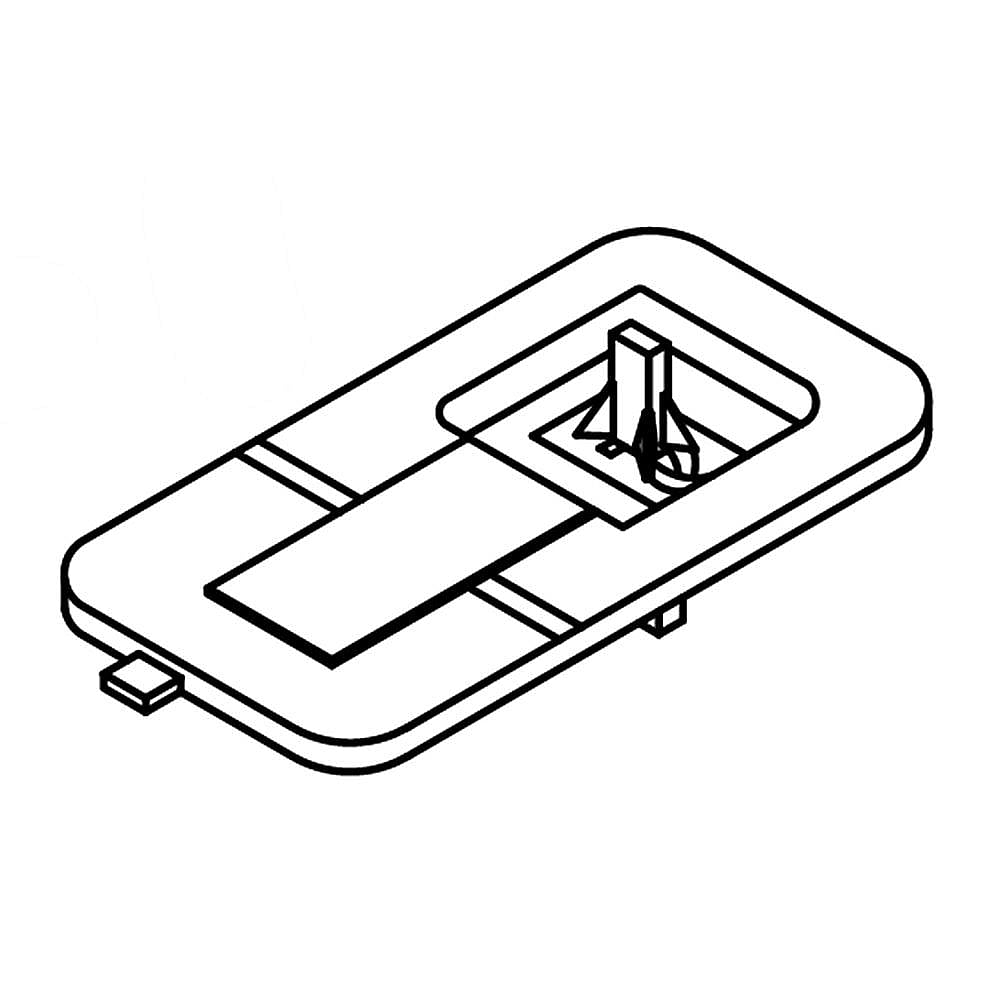 Photo of Part #wp3369322, Dishwasher Tub Grate | 11.75 x 5.25 x 5.75 from Repair Parts Direct