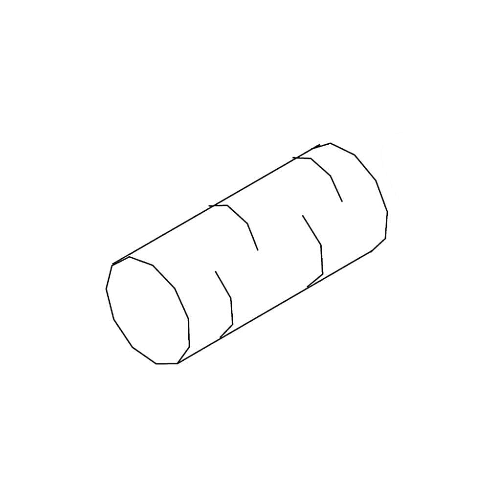 Part #wp454512, Trash Compactor Drive Gear Pin / 0.75 x 0.25 x 0.25