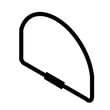 Trash Compactor Bag Carrier Handle for KitchenAid KCCC151DWH1 - Part WP777108