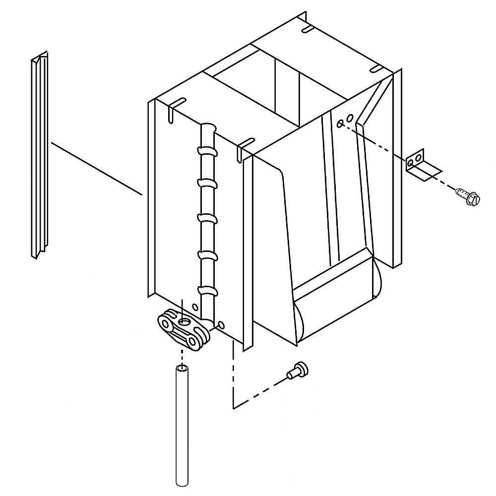 Part #w11696573, Trash Compactor Ram Assembly (Replaces Wp9871251)