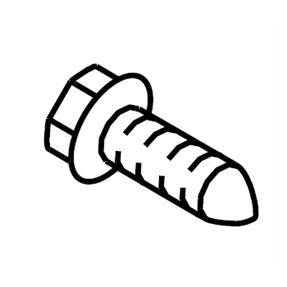 Part #wpw10348408, Dishwasher Screw | 2.25 x 0.50 x 0.25