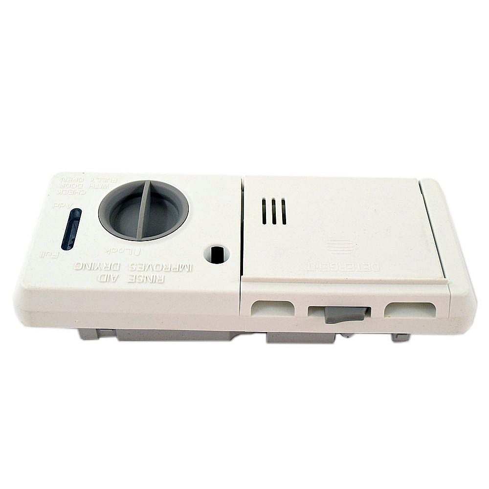 Part #wpw10428214, Dishwasher Detergent Dispenser Assembly / 10.63 x 5.00 x 2.75