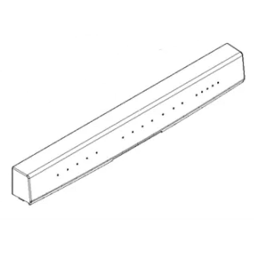 Part #wpw10481104, Dishwasher Control Panel Assembly (White) | 3.44 x 2.82 x 30.94