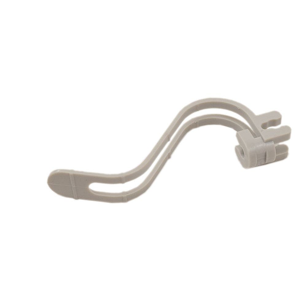 Part #wpw10630203, Dishwasher Dishrack No-Flip Clip / 3.50 x 0.04 x 1.25