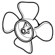 Microwave Blower Fan 506122