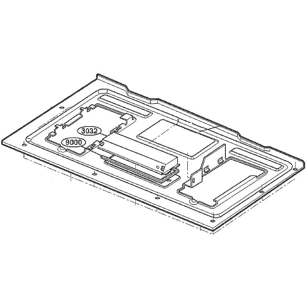 Photo of Part #3302W0A028H, Base Plate from Repair Parts Direct