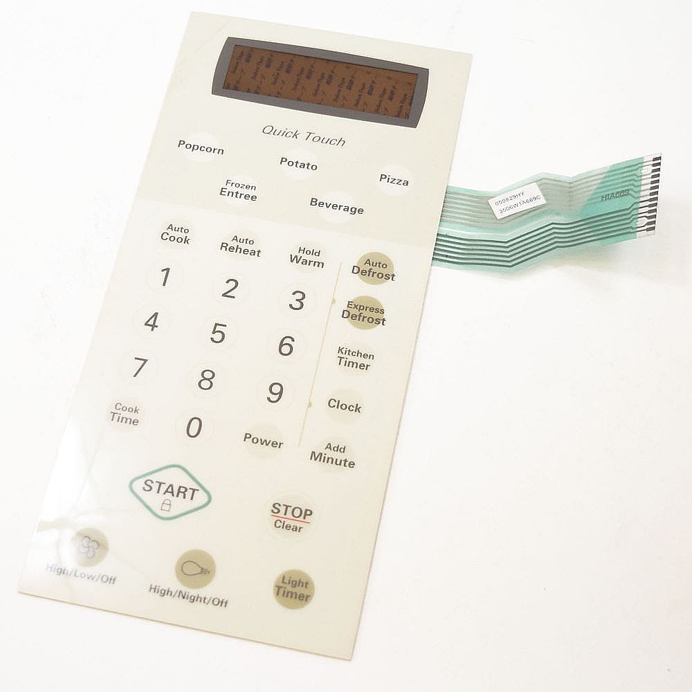 Kenmore Part #3506W1A669C, Keyboard | 10.30 x 6.10 x 2.10