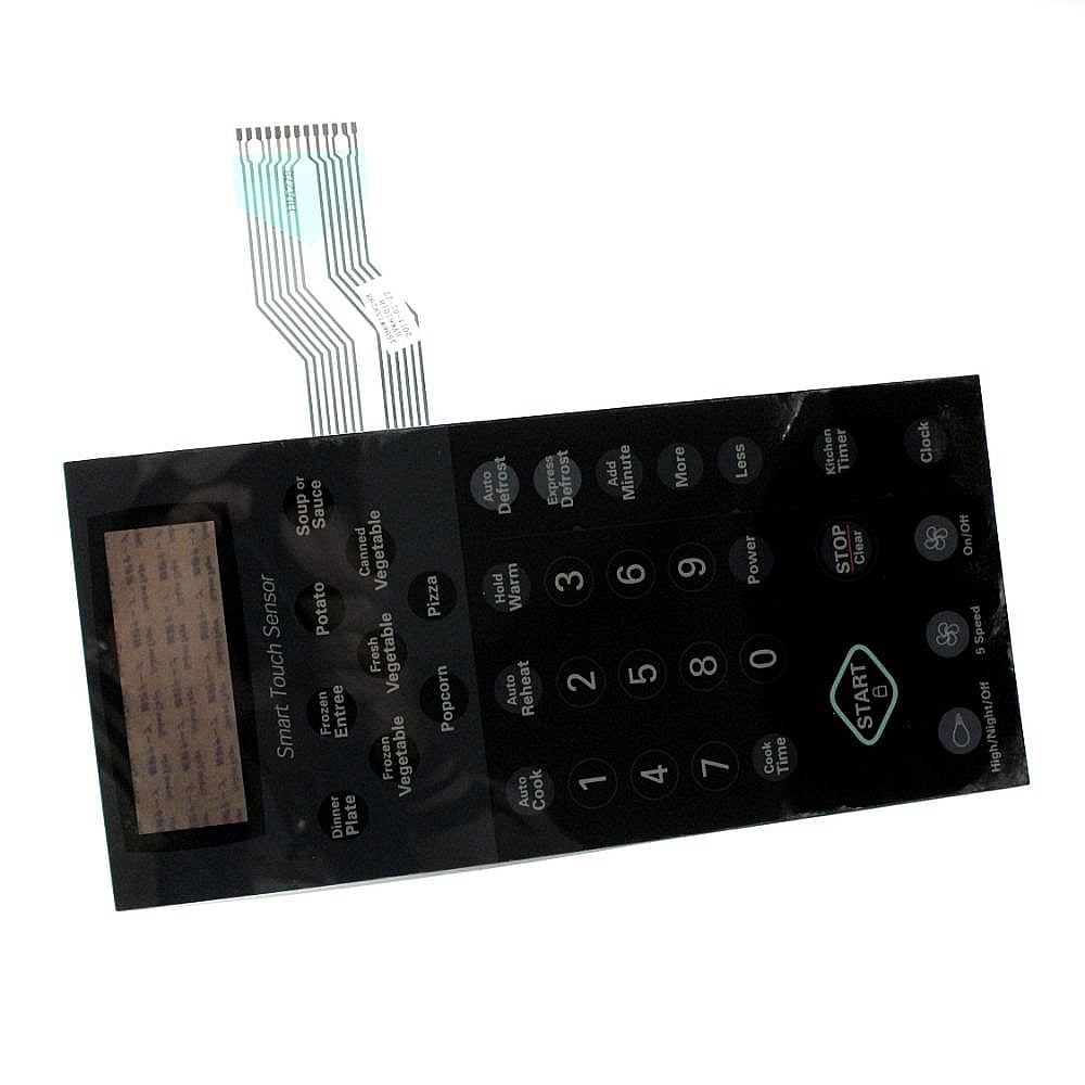 Microwave Keypad (Black) | Part Number 3506W1A829B | Sears PartsDirect