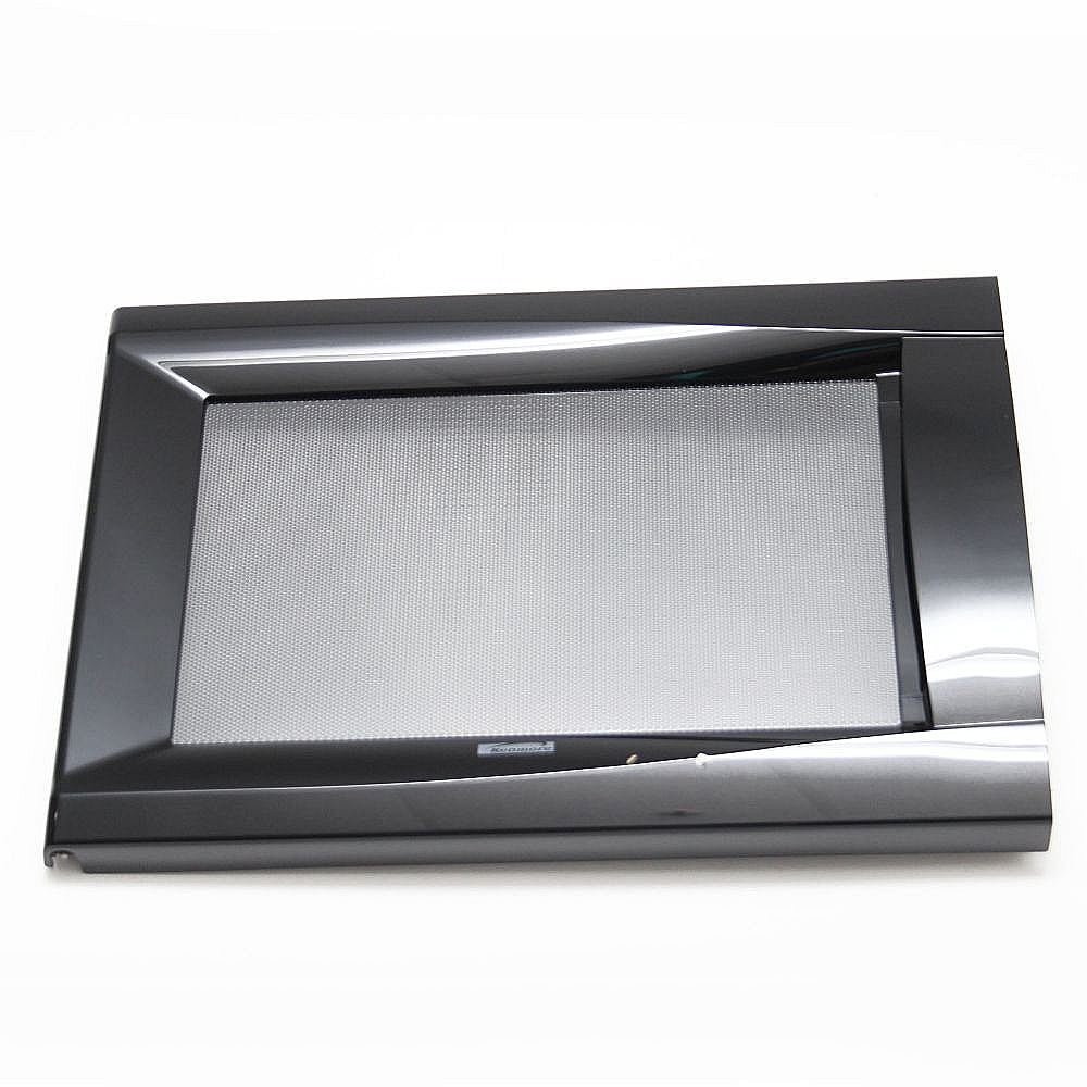 Photo of Microwave Door Assembly (Black) from Repair Parts Direct