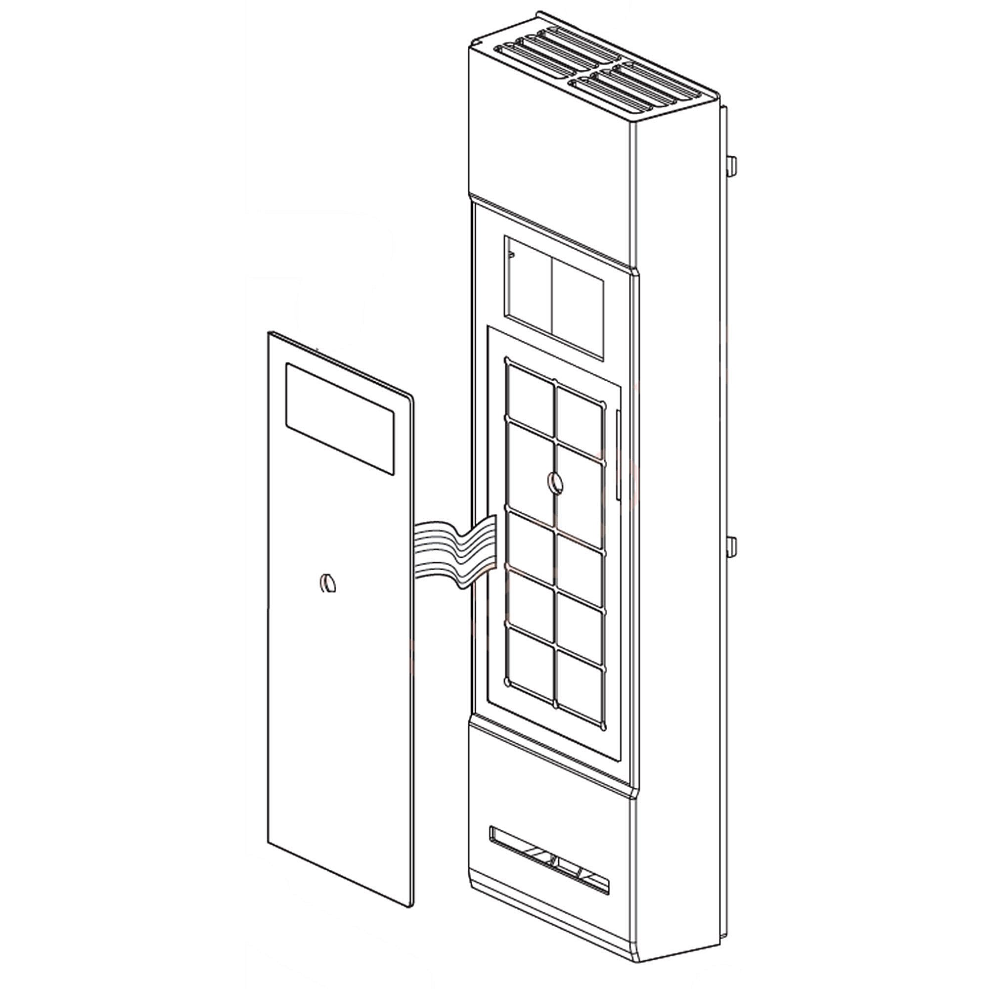 Photo of Kenmore Part #383Ew1A123P, Elite Parts Assembly from Repair Parts Direct