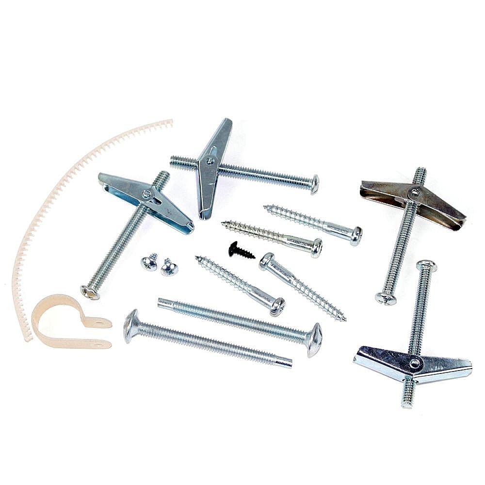 Part #3861W1A043C, Microwave Installation Hardware Kit (Replaces 2B72771F, 2B72771H, 3861W1A043G, 4B72059B) / 3.50 x 3.50 x 3.50