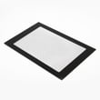 Microwave Door Outer Glass for Kenmore Elite 72167909600 - Part 4890W1A007S