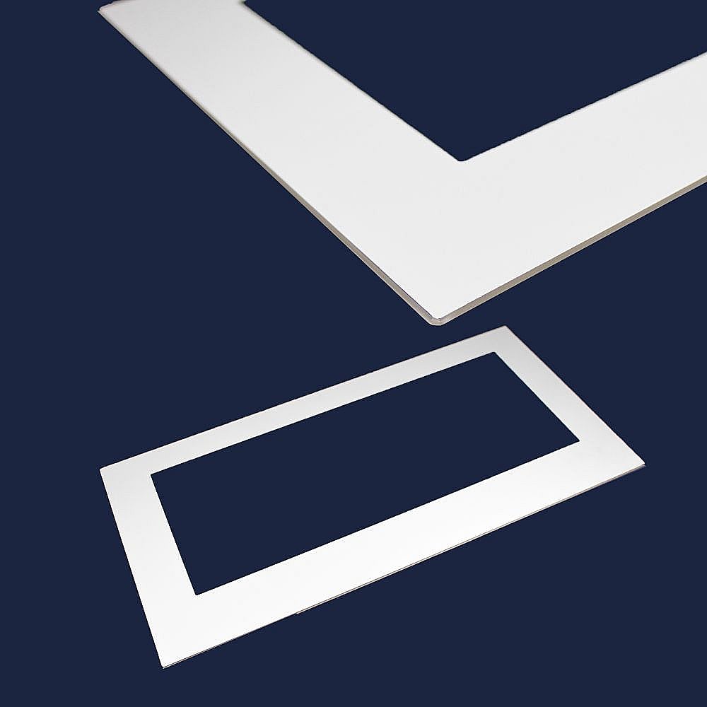 Kenmore Part #4890W1A030J, Microwave Door Glass | 5.88 x 4.75 x 4.25