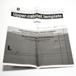 Microwave Installation Template for Kenmore 72180002000 - Part 4922W1A021E