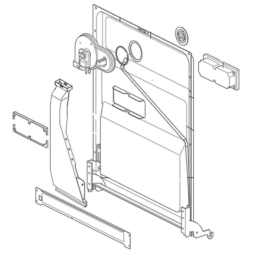Part #4937Dd1001H, Lg Door Liner