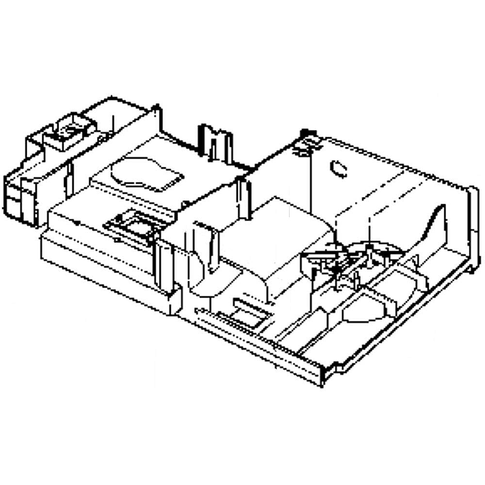 Part #5208W0A020C, Duct / 8.00 x 2.00 x 1.00