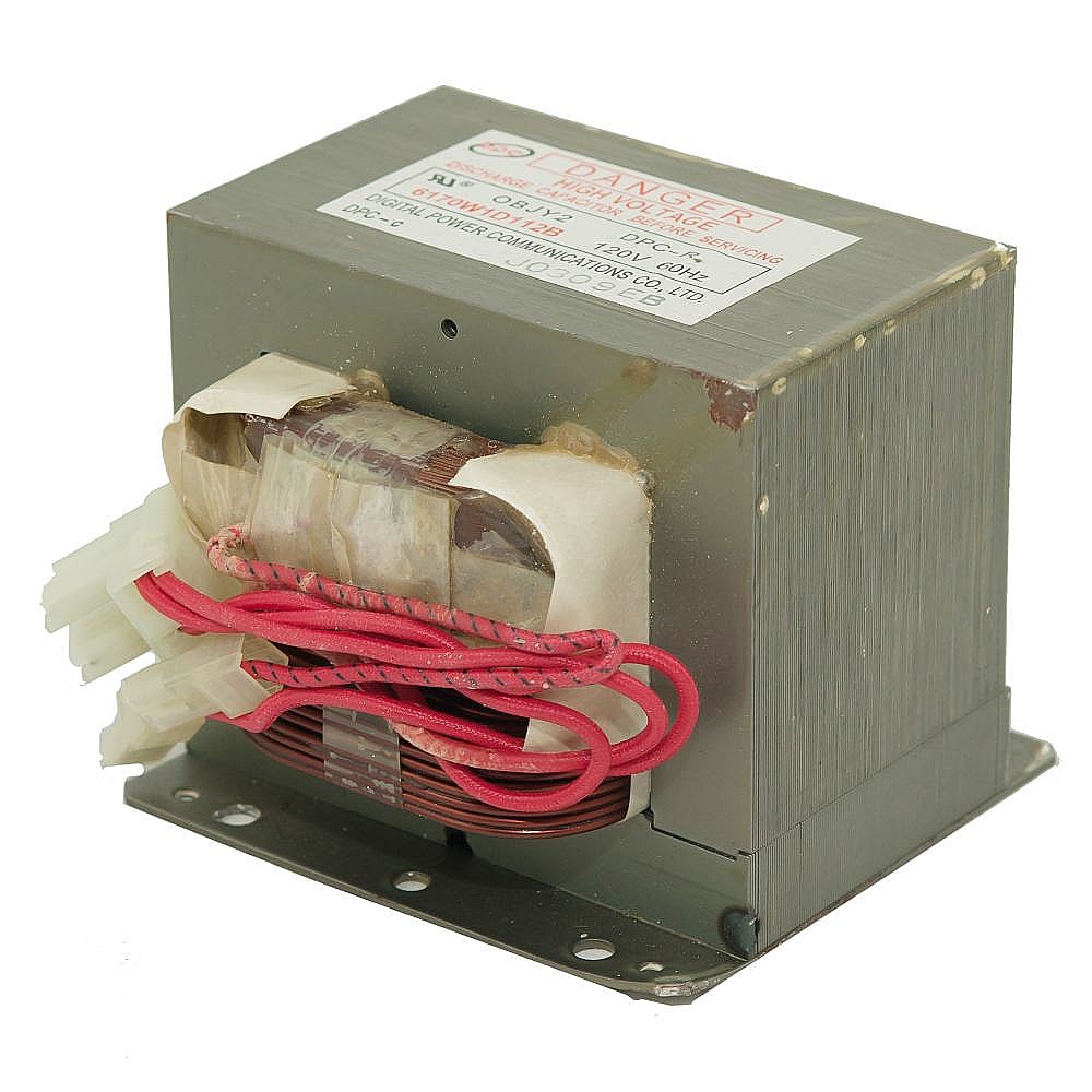 Kenmore Part #6170W1D112B, Microwave High-Voltage Transformer | 5.00 x 5.00 x 5.00