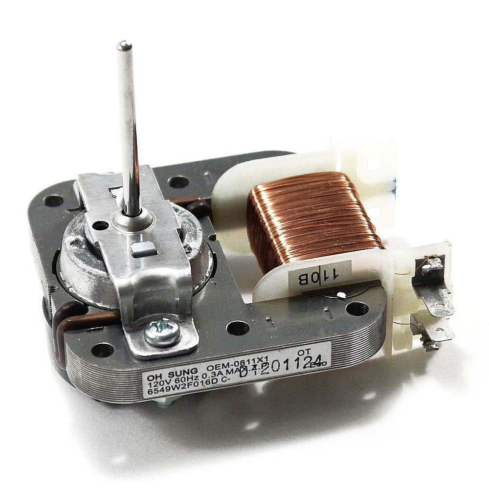 Part #6549W2F016D, Microwave Cooling Fan Motor / 3.00 x 3.00 x 1.00