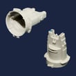 Microwave Light Socket for Kenmore 72180492000 - Part 6804W3A001A