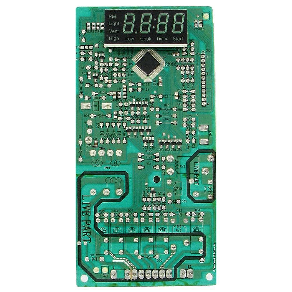 Photo of Part #6871W1A497Cr, Refurbished Microwave Electronic Control Board from Repair Parts Direct