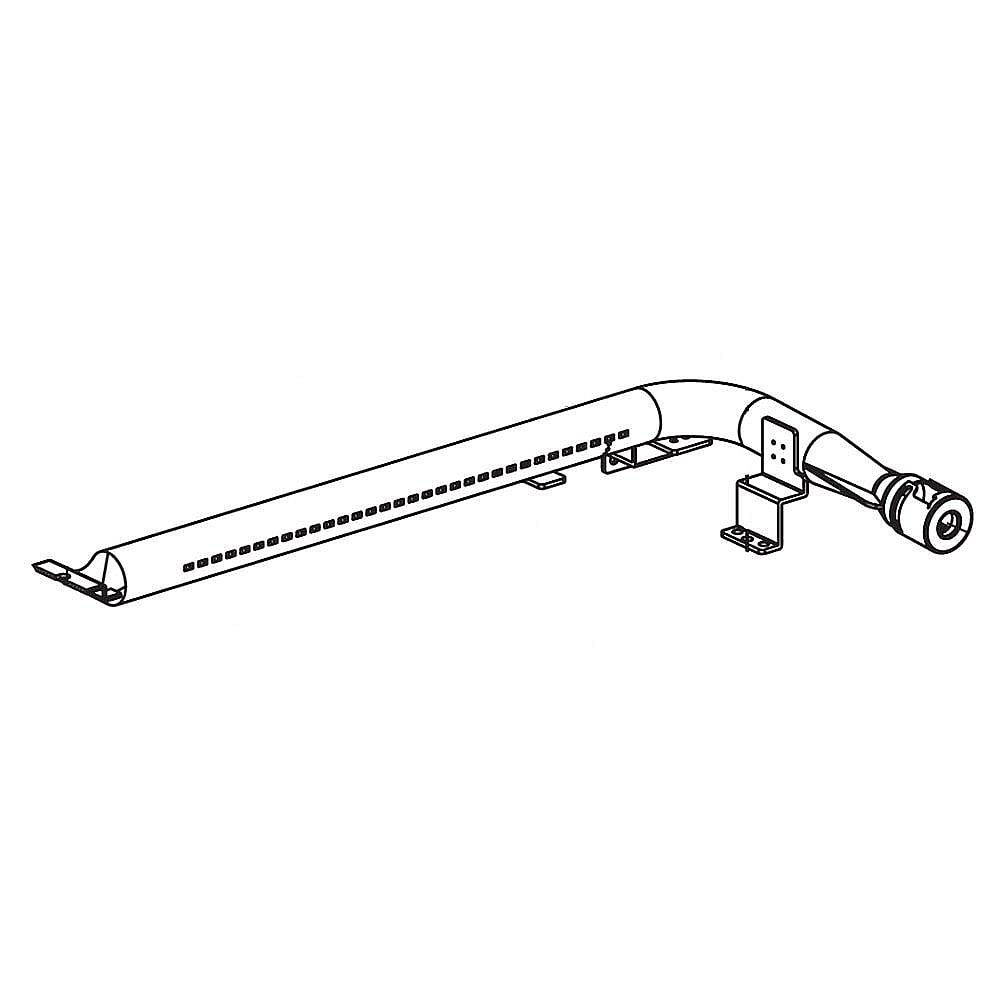 Kenmore Elite Part #abf72989901, Range Lower Oven Burner Tube | 20.56 x 15.89 x 7.11
