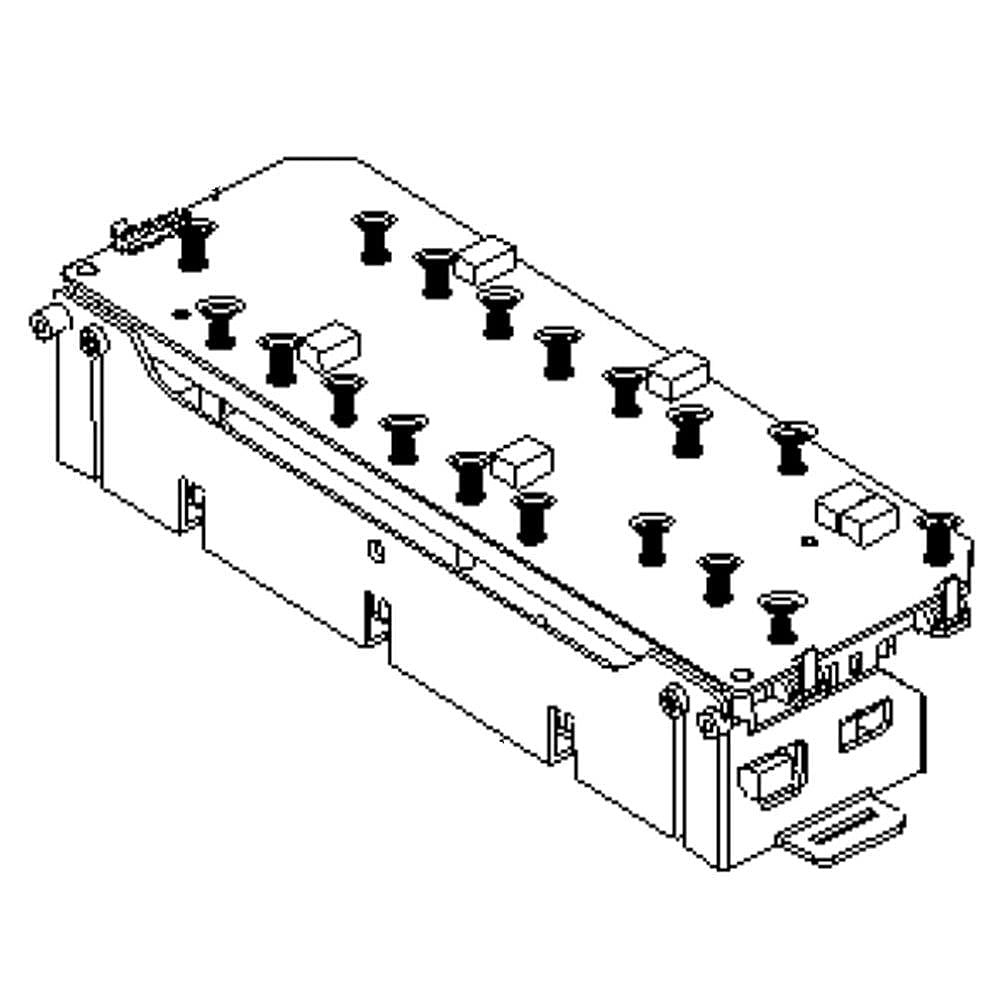 Part #acm34466901, Cooktop Electronic Control Board