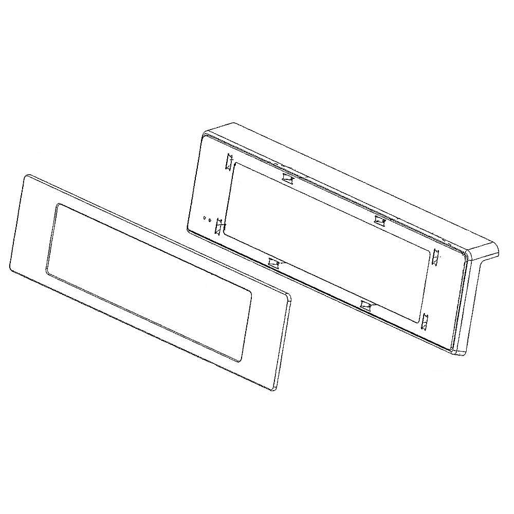 Kenmore Elite Part #acm70891116, Range Control Panel | 34.20 x 21.00 x 7.40