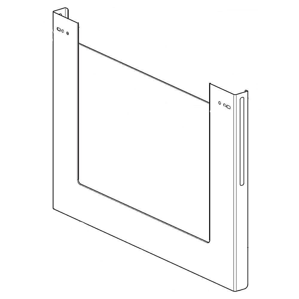 Range Oven Door Outer Panel