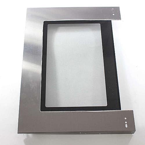 Photo of LG Part #acq73322907, Range Oven Door Outer Panel | 33.88 x 28.13 x 6.13 from Repair Parts Direct