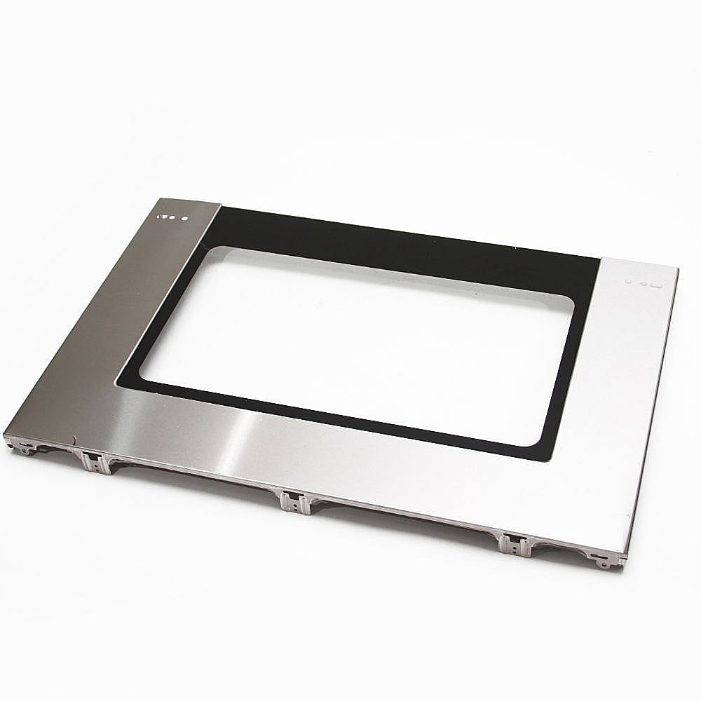 Photo of Range Oven Door Outer Panel Assembly (Stainless) from Repair Parts Direct