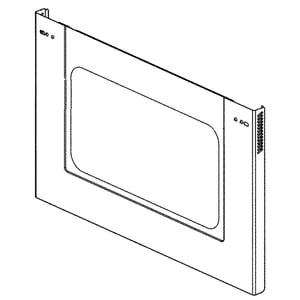 Range Upper Oven Door Outer Panel ACQ76214705