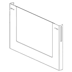 Range Lower Oven Door Outer Panel ACQ83871204
