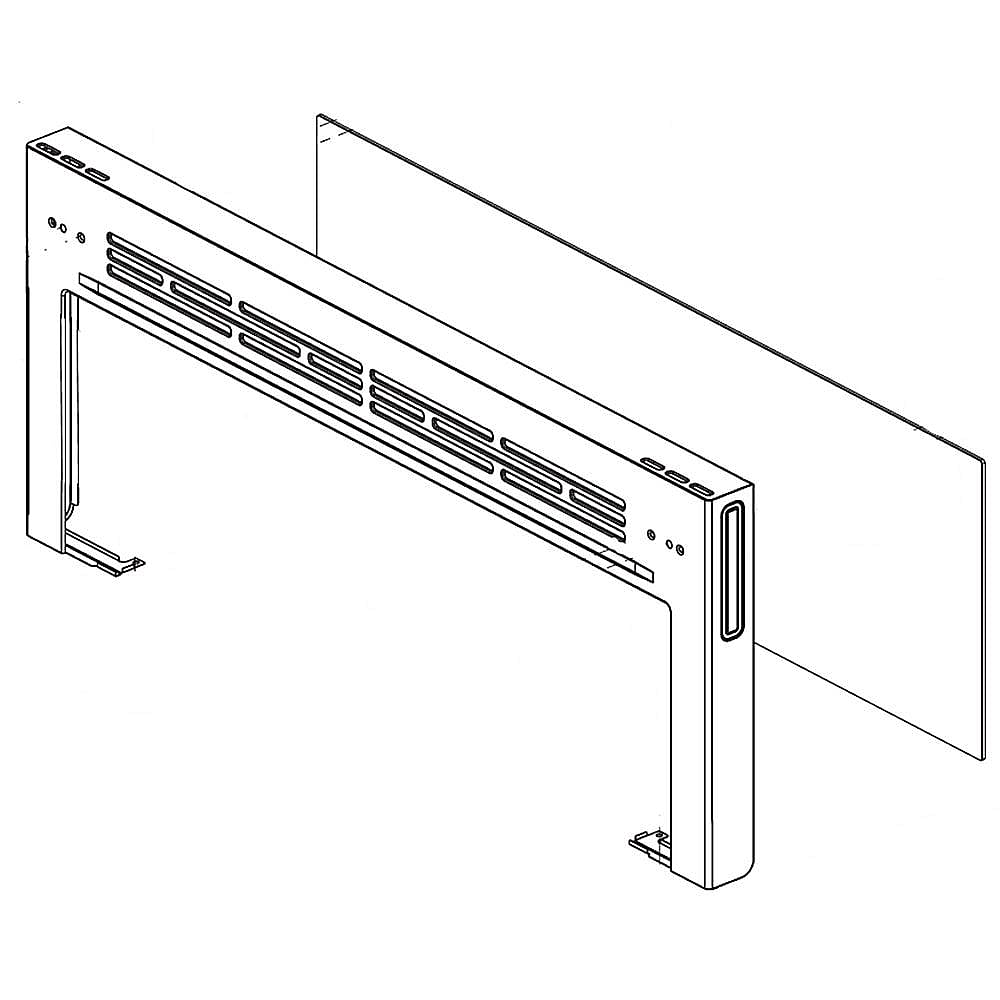 Range Oven Door Outer Panel Assembly