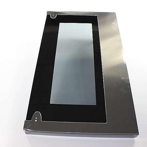 Part #acq87912404, Range Oven Door Outer Panel, Lower / 35.91 x 25.20 x 7.29