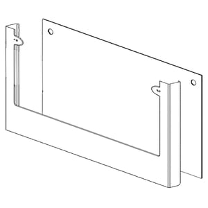 Range Oven Door Outer Panel, Lower ACQ87912404
