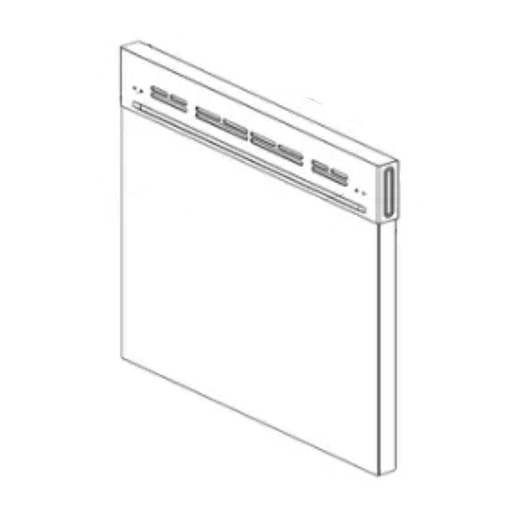 Part #adc30000602, Range Oven Door Outer Panel Assembly / 34.42 x 28.16 x 6.32