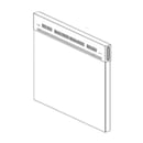 Range Oven Door Outer Panel Assembly ADC30000602