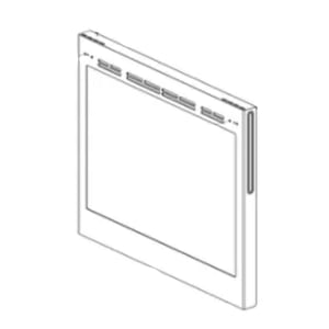 Lg Range Oven Door Outer Panel ADC30000901