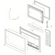 Lg Door Assembly,full for LG MVEL2137D/00 - Part ADC30017403