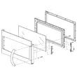 Microwave Door Assembly for LG LMVH1711ST/00 - Part ADC67735707