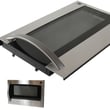 Microwave Door Assembly for Kenmore 72185033111 - Part ADC73146102