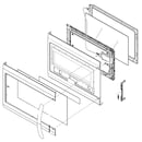 Microwave Door Assembly ADC74347109