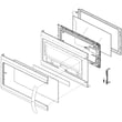 Microwave Door Assembly ADC74347112