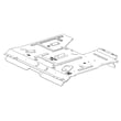 Duct Assembly for LG LSG4513BD/00 - Part ADJ74172301